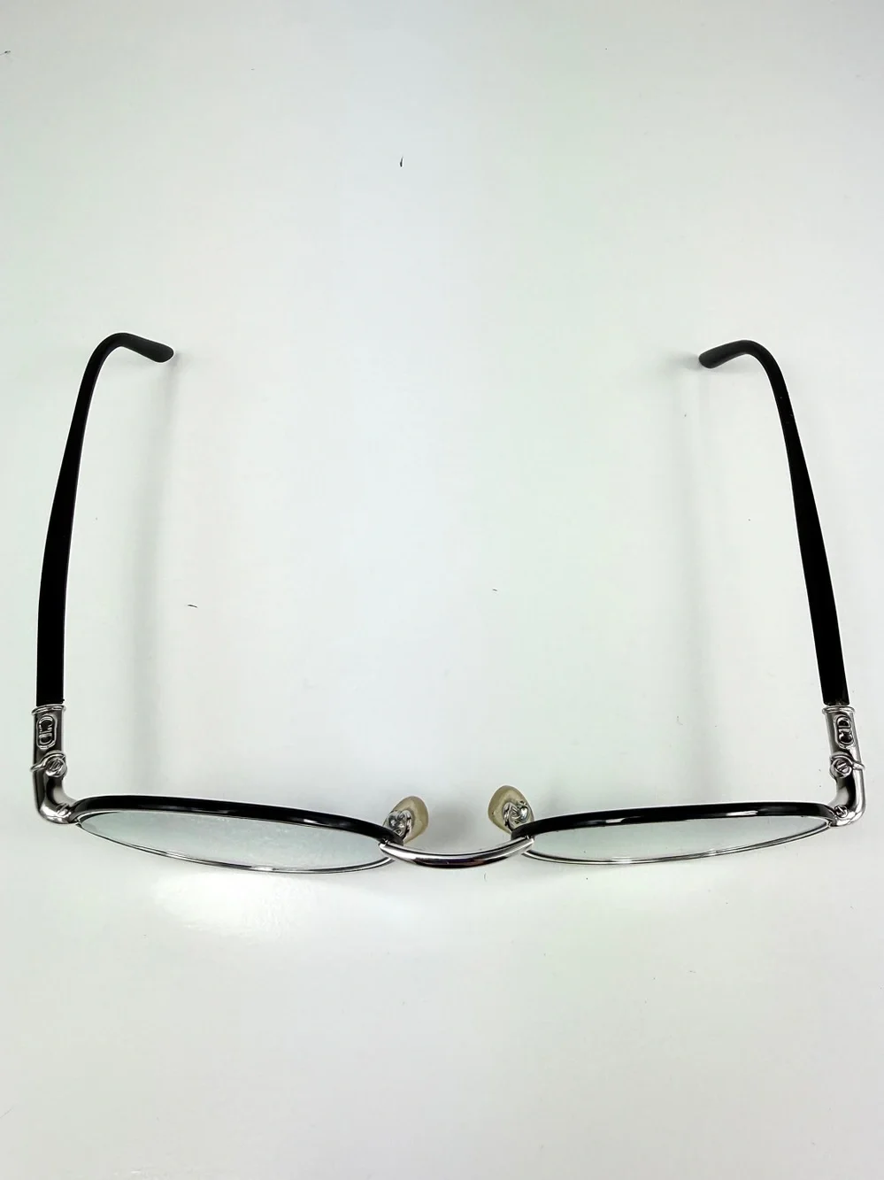 Vintage Christian Dior 2057 79D Sunglasses Custom Teal Mirror Oval Monsieur Set